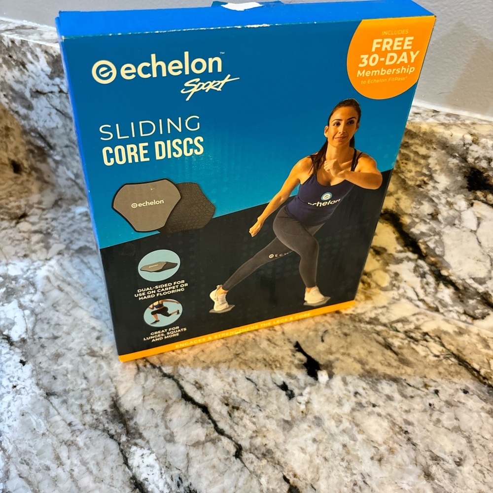 Echelon sliding core discs